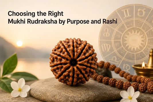 Choosing the Right Mukhi Rudraksha by Purpose and Rashi