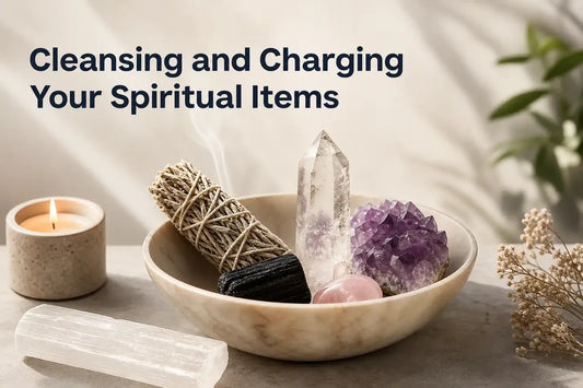 Cleansing and Charging Your Spiritual Items
