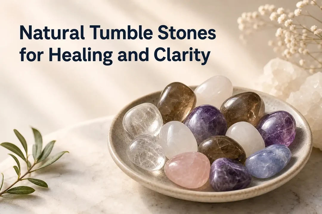 Natural Tumble Stones for Healing and Clarity