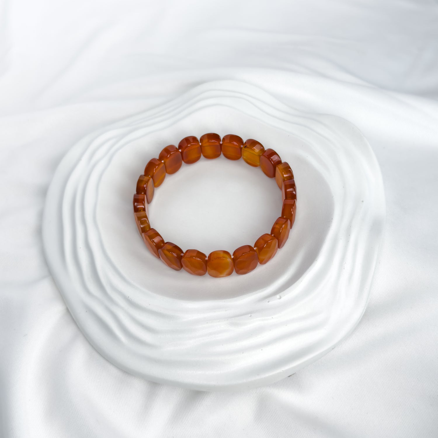 Faceted Oval Bracelets