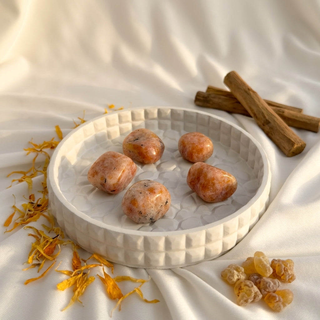 Sunstone Tumble Stone – Natural Crystal