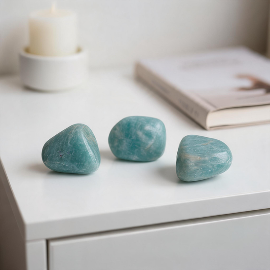 Amazonite Tumble Stone – Natural Crystal
