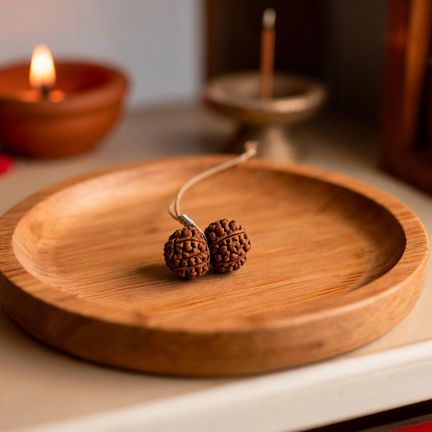 Gauri Shankar Rudraksha – Naturally Joined Beads | Java, Indonesia
