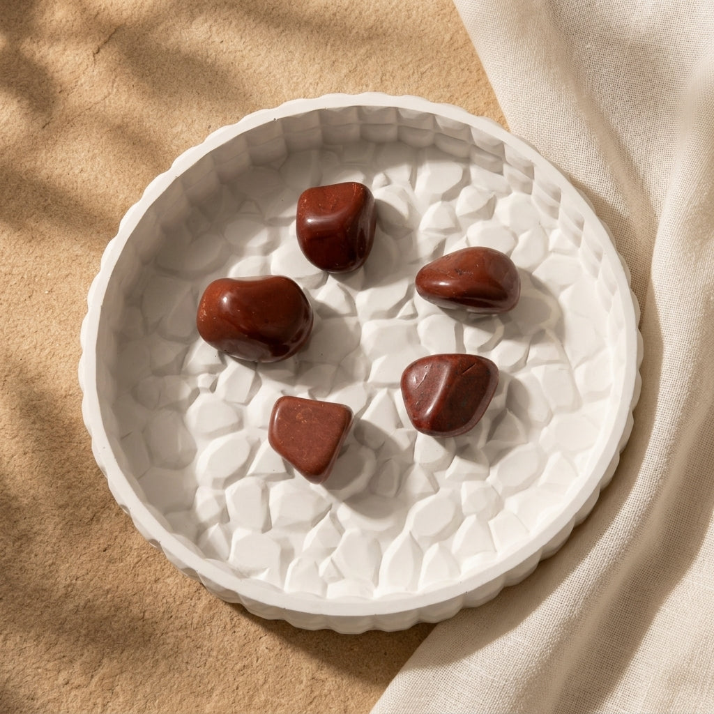 Red Jasper Tumble Stone – Natural Crystal
