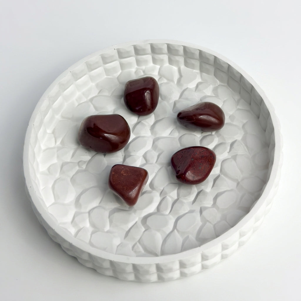 Red Jasper Tumble Stone – Natural Crystal