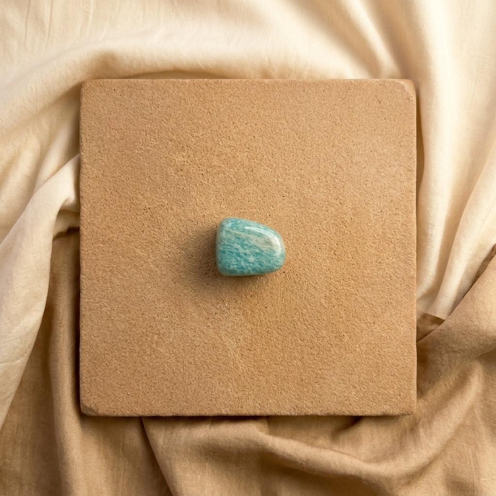 Amazonite Tumble Stone – Natural Crystal