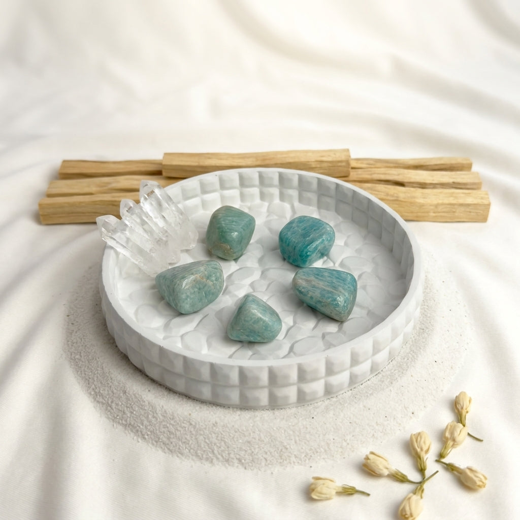 Amazonite Tumble Stone – Natural Crystal