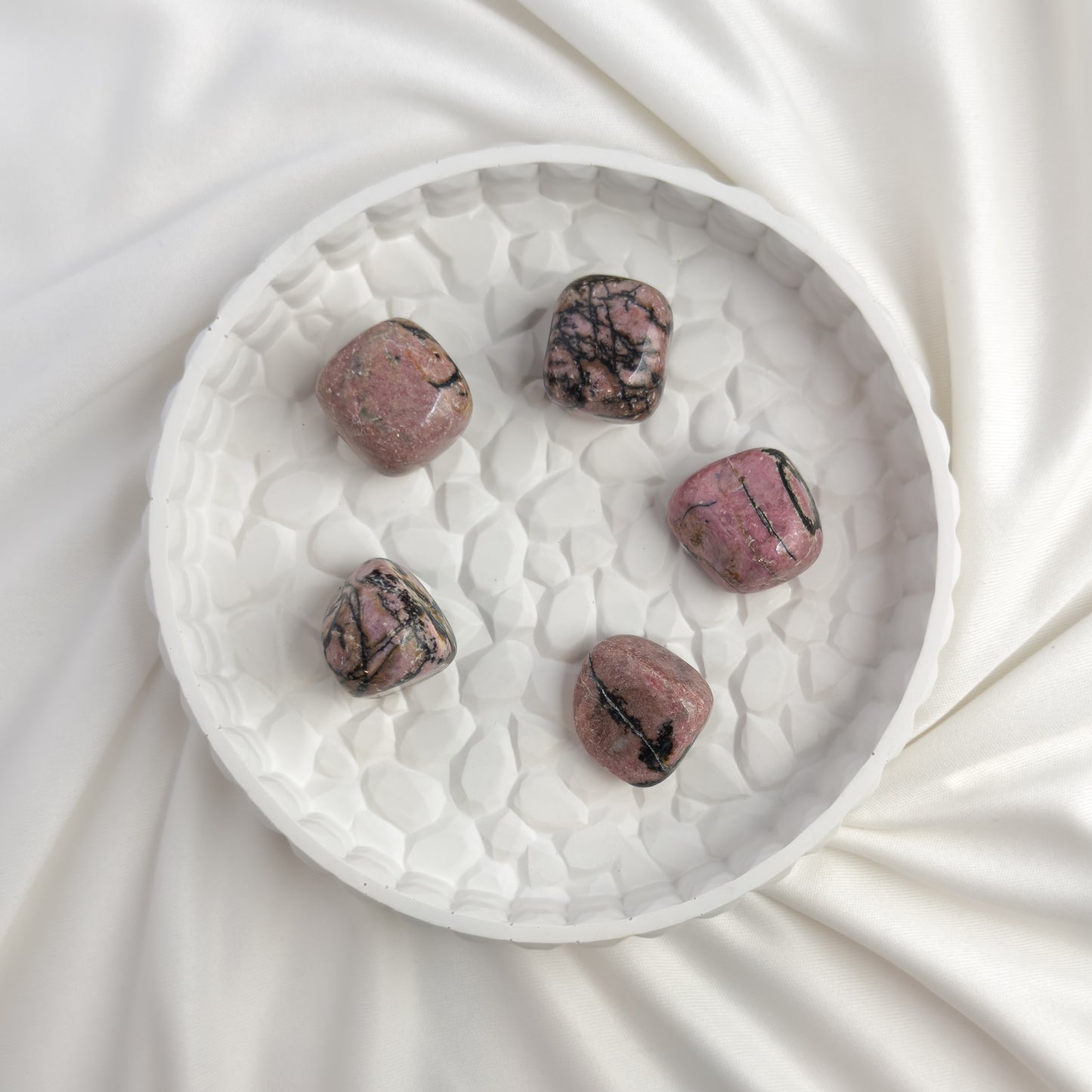 Rhodonite Tumble Stone – Natural Crystal