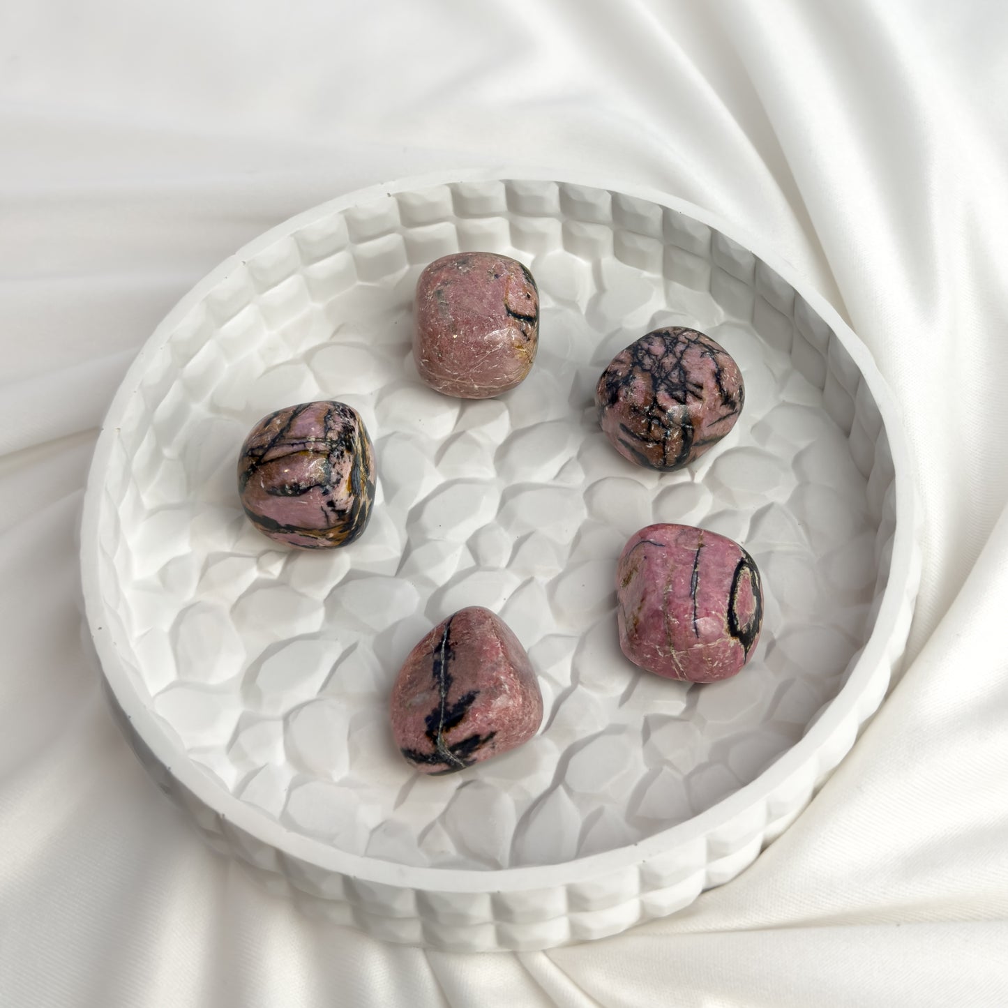 Rhodonite Tumble Stone – Natural Crystal