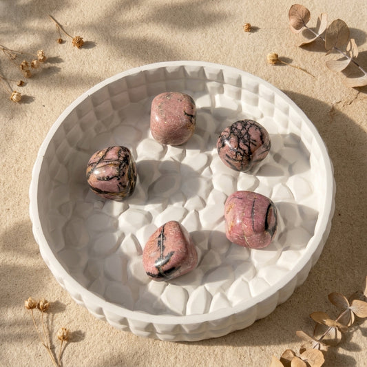 Rhodonite Tumble Stone – Natural Crystal