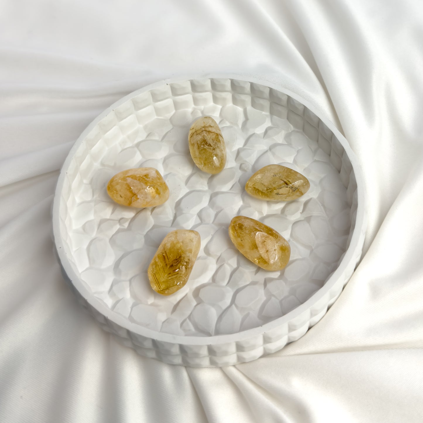 Citrine Tumble Stone – Natural Wealth Crystal