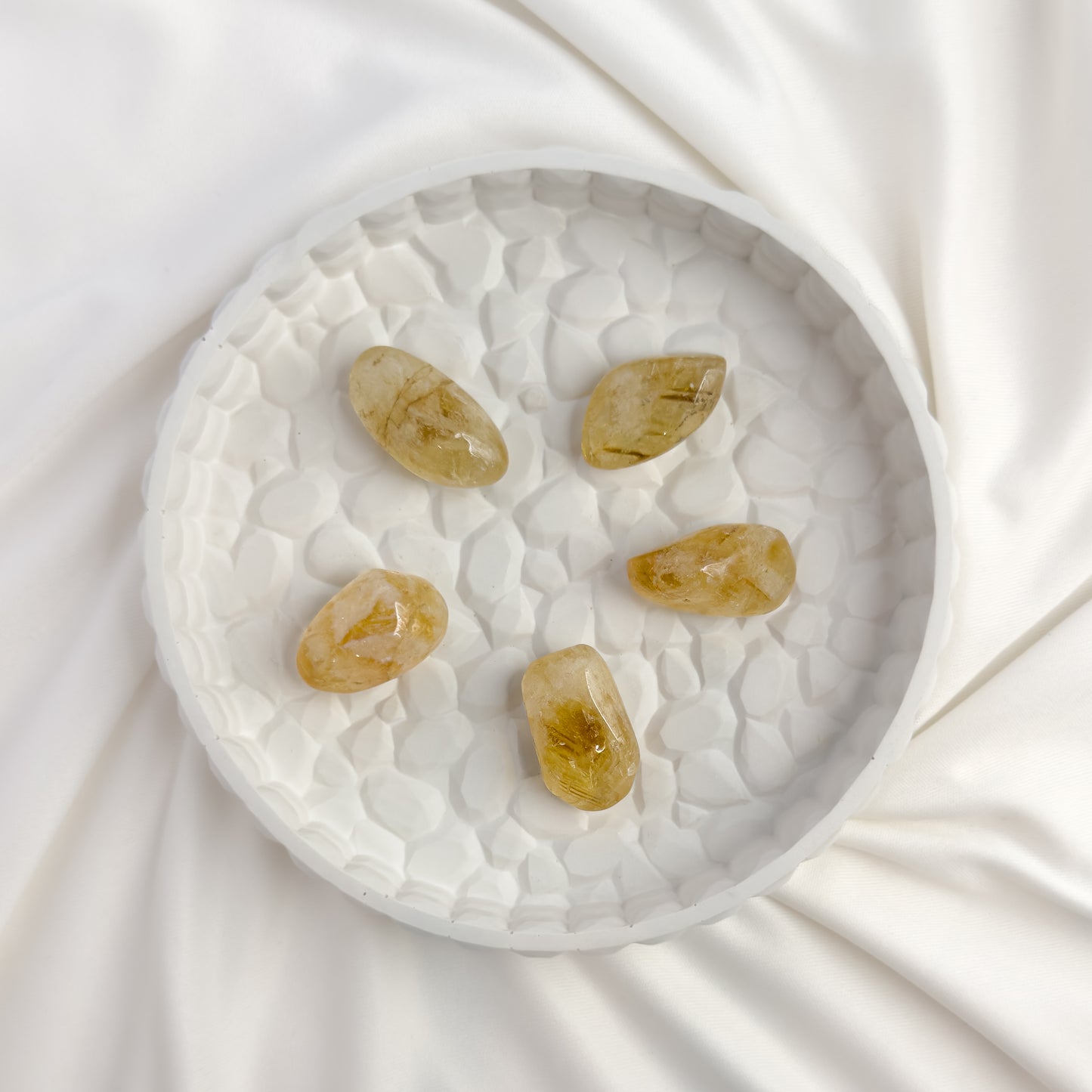 Citrine Tumble Stone – Natural Wealth Crystal