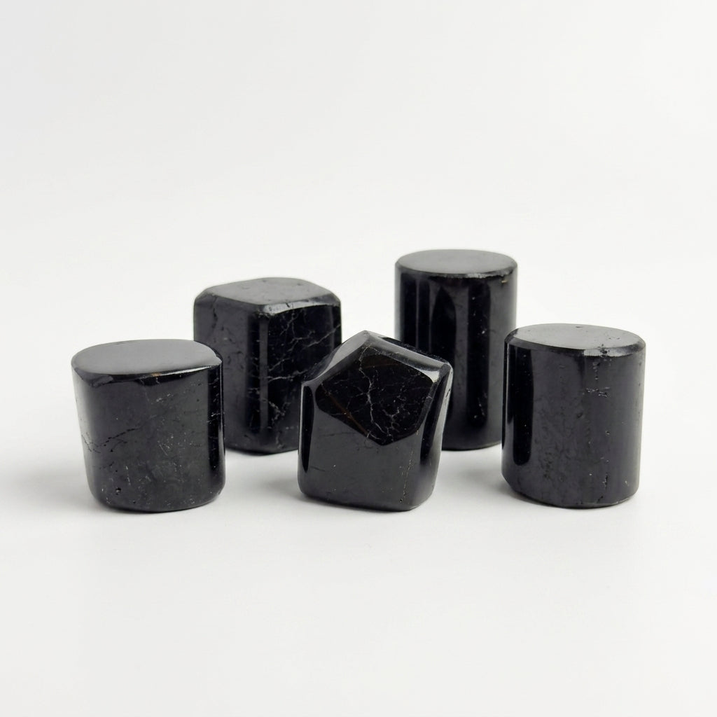 Black Tourmaline Tumble Stone – Protection Crystal