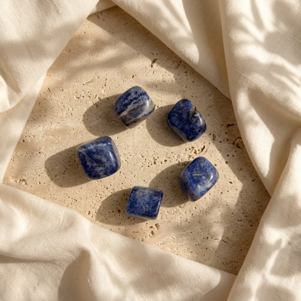 Sodalite Tumble Stone – Natural Crystal