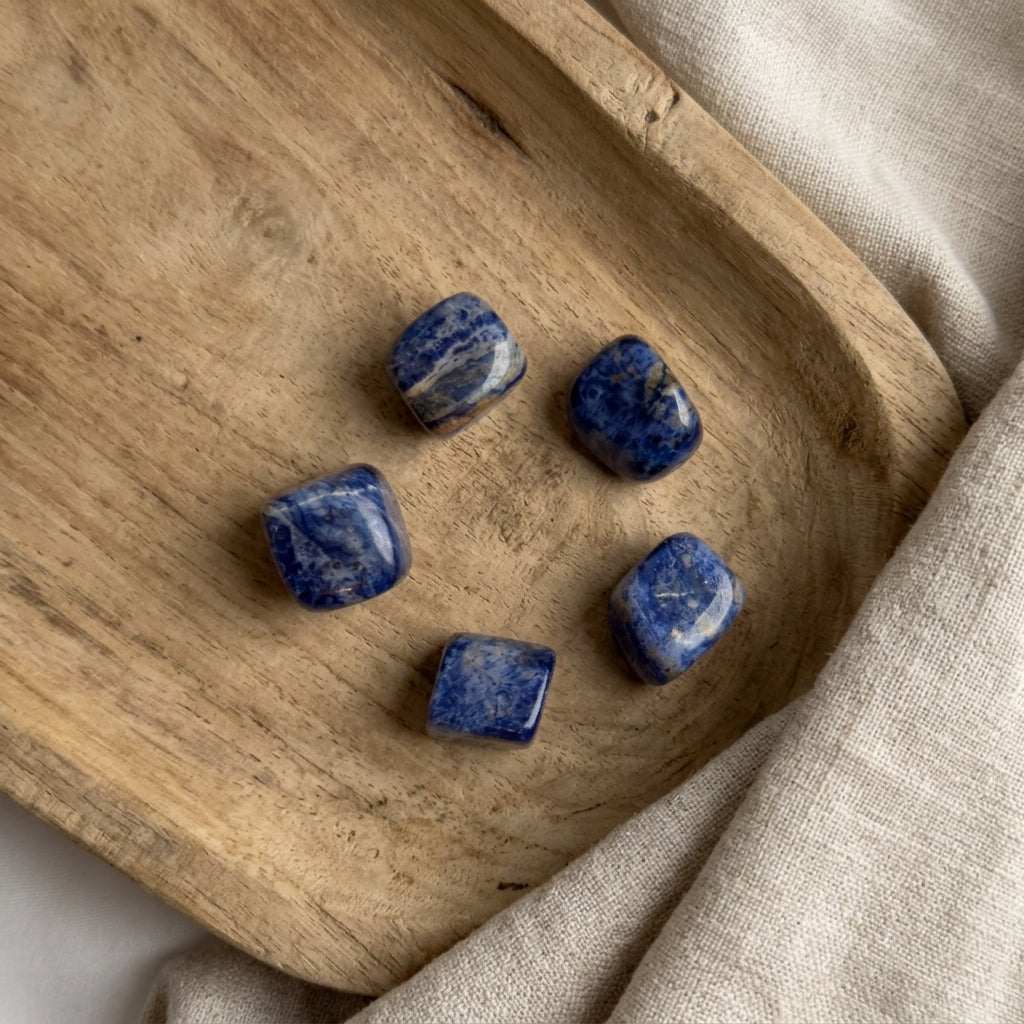 Sodalite Tumble Stone – Natural Crystal