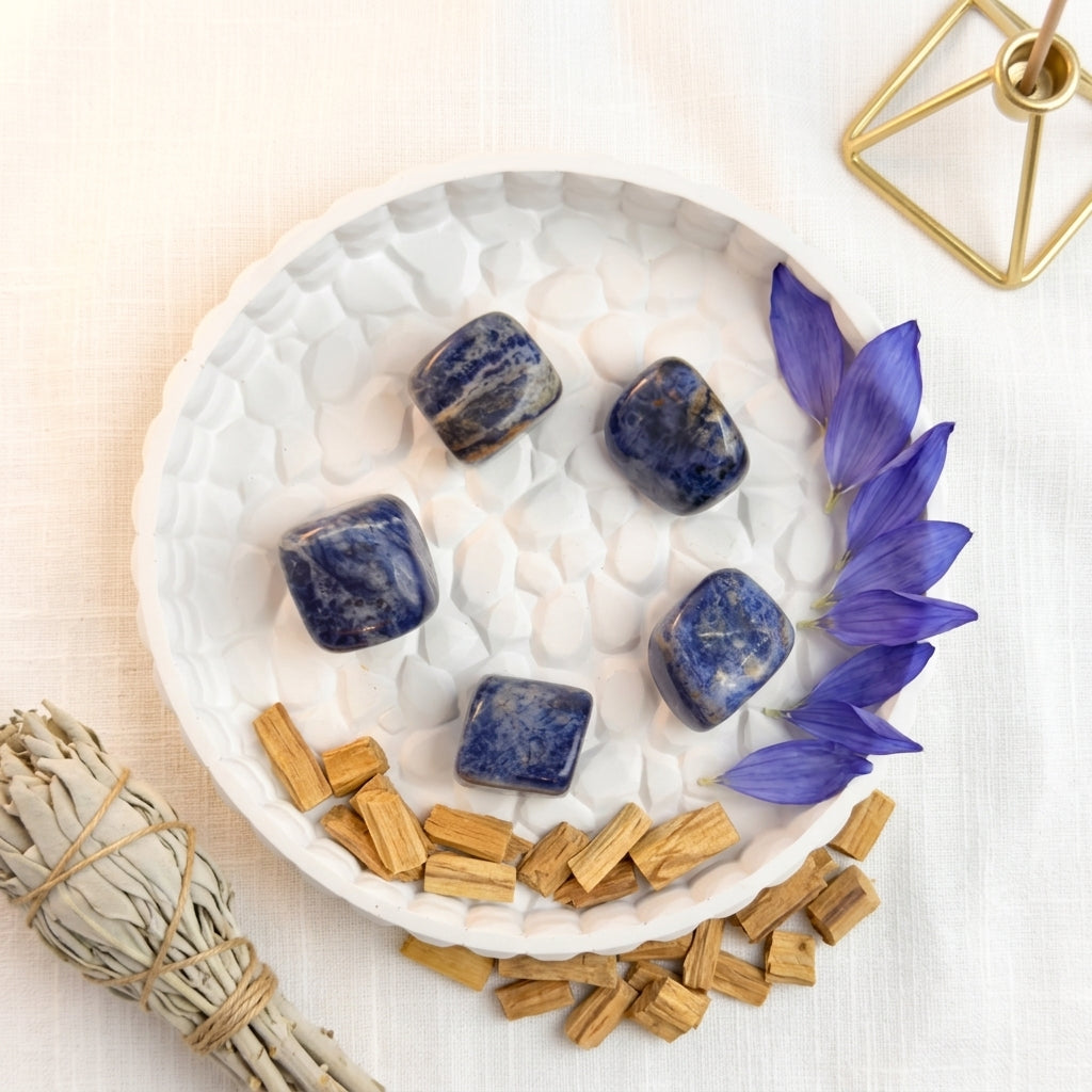 Sodalite Tumble Stone – Natural Crystal