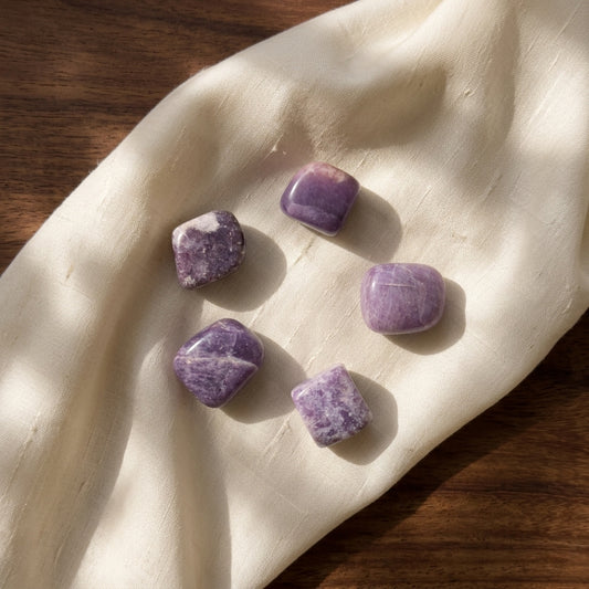 Lepidolite Tumble Stone – Natural Calming Crystal