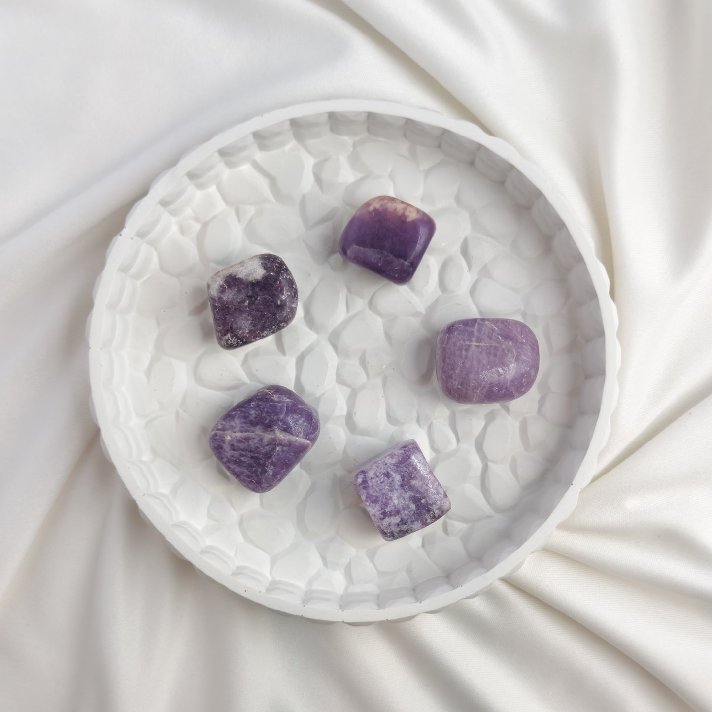 Lepidolite Tumble Stone – Natural Calming Crystal