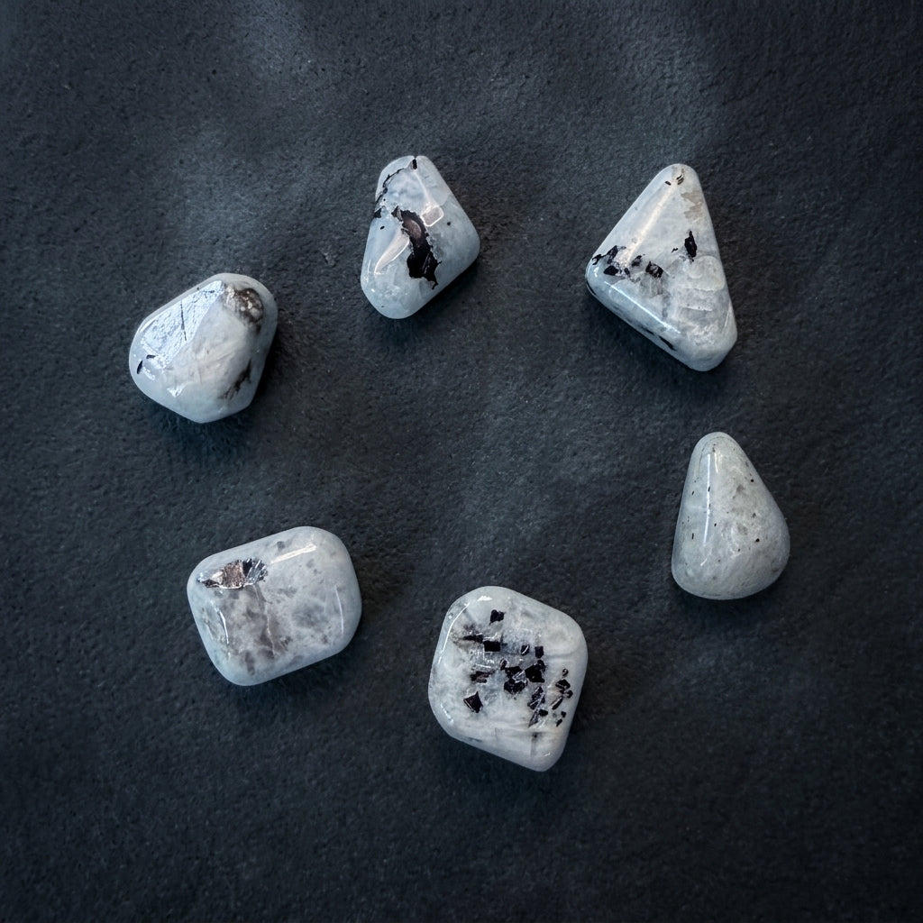 Moonstone Tumble Stone – Natural Polished Crystal