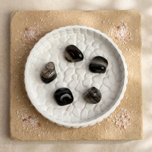 Black Onyx Tumble Stone – Protection Crystal