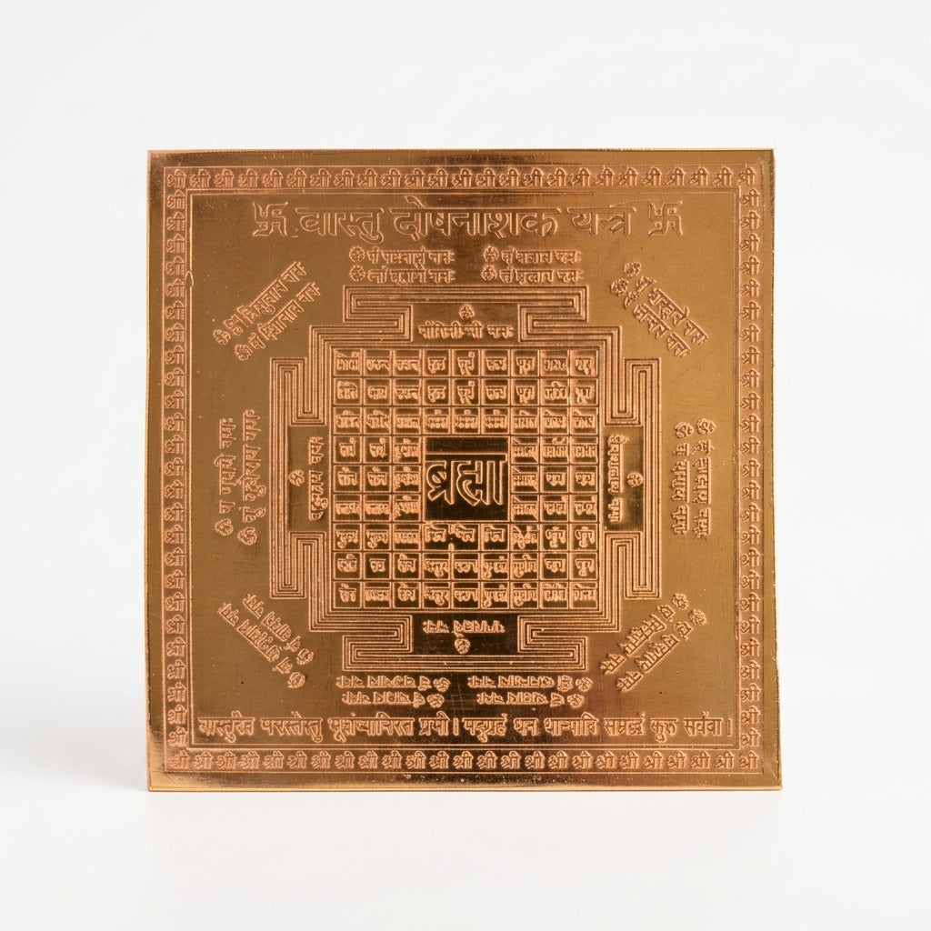 Vastu Dosh Nivaran Yantra – Framed Copper 4x4 Inch