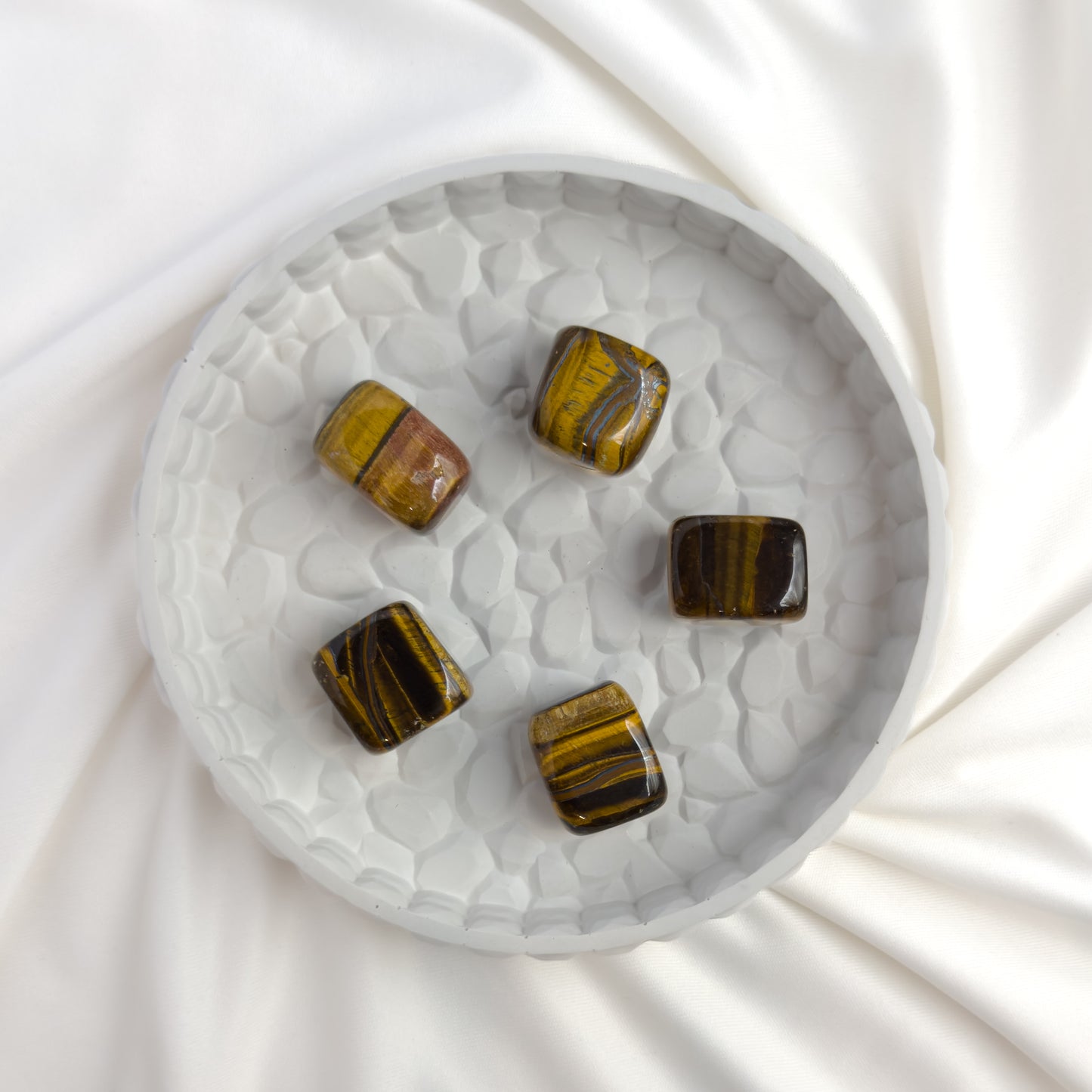 Tiger's Eye Tumble Stone – Natural Crystal
